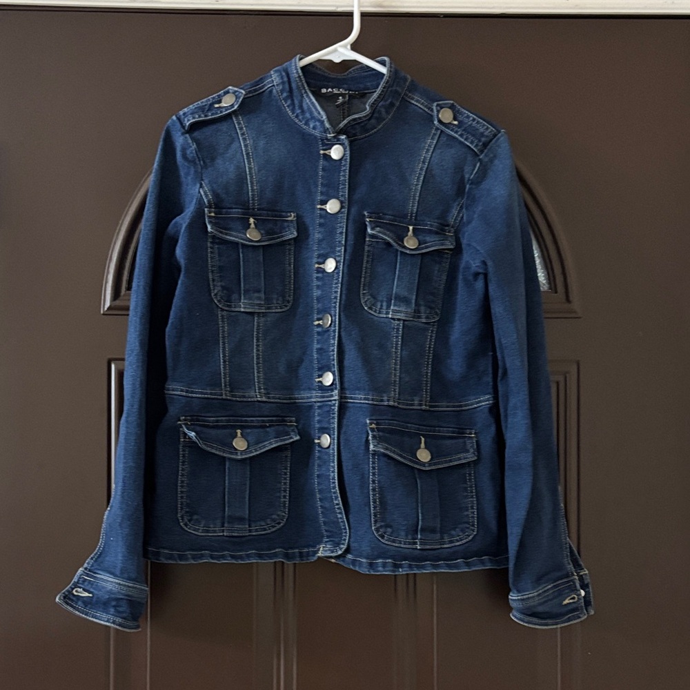 Baccini Military Jeans Jacket size S